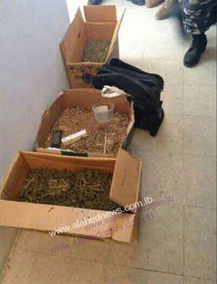 Descubren un almacén de armas y explosivos en Arsal